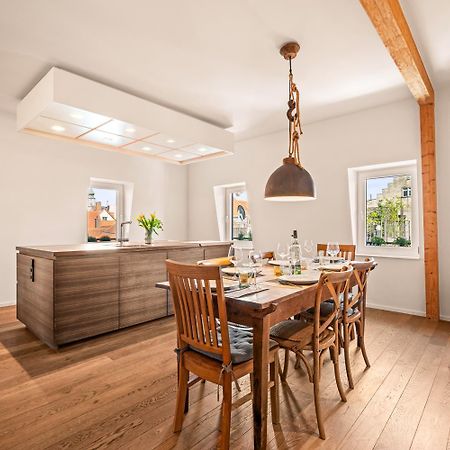 Ferienwohnung Insel-Loft - Maisonette Auf Der Insel, Exklusiv Mit Dachterrasse Линдау Экстерьер фото